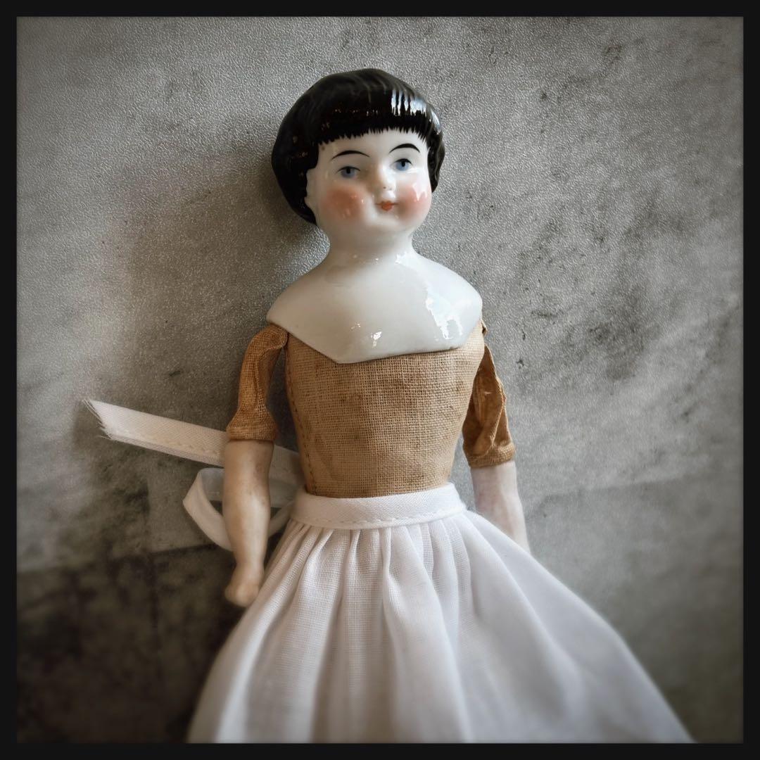 レアアンティーク　 チャイナヘッドドール ビスクドール