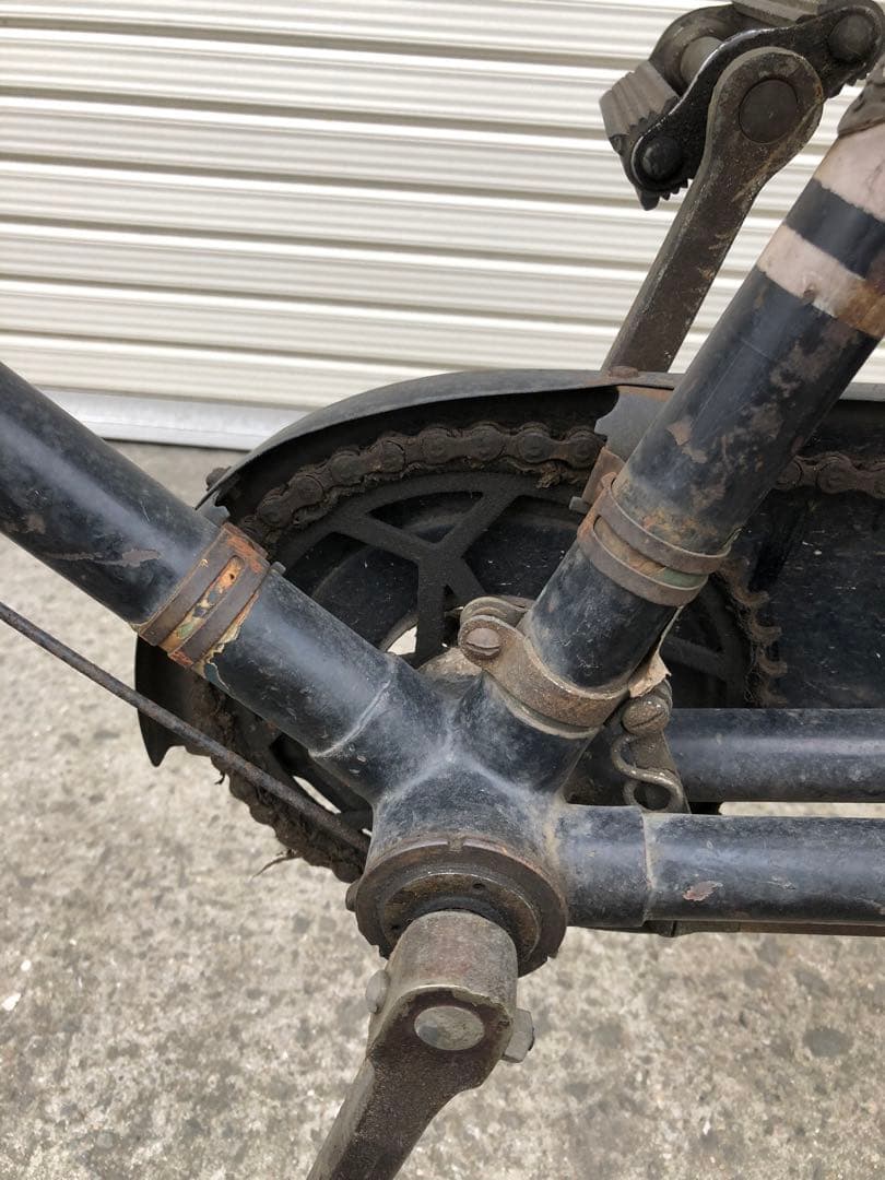 ✓ロビン自転車 ヴンテージ 荷物運搬用 昭和のレトロ感 引取か配達の