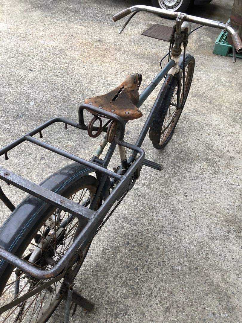 ✓ロビン自転車 ヴンテージ 荷物運搬用 昭和のレトロ感 引取か配達の