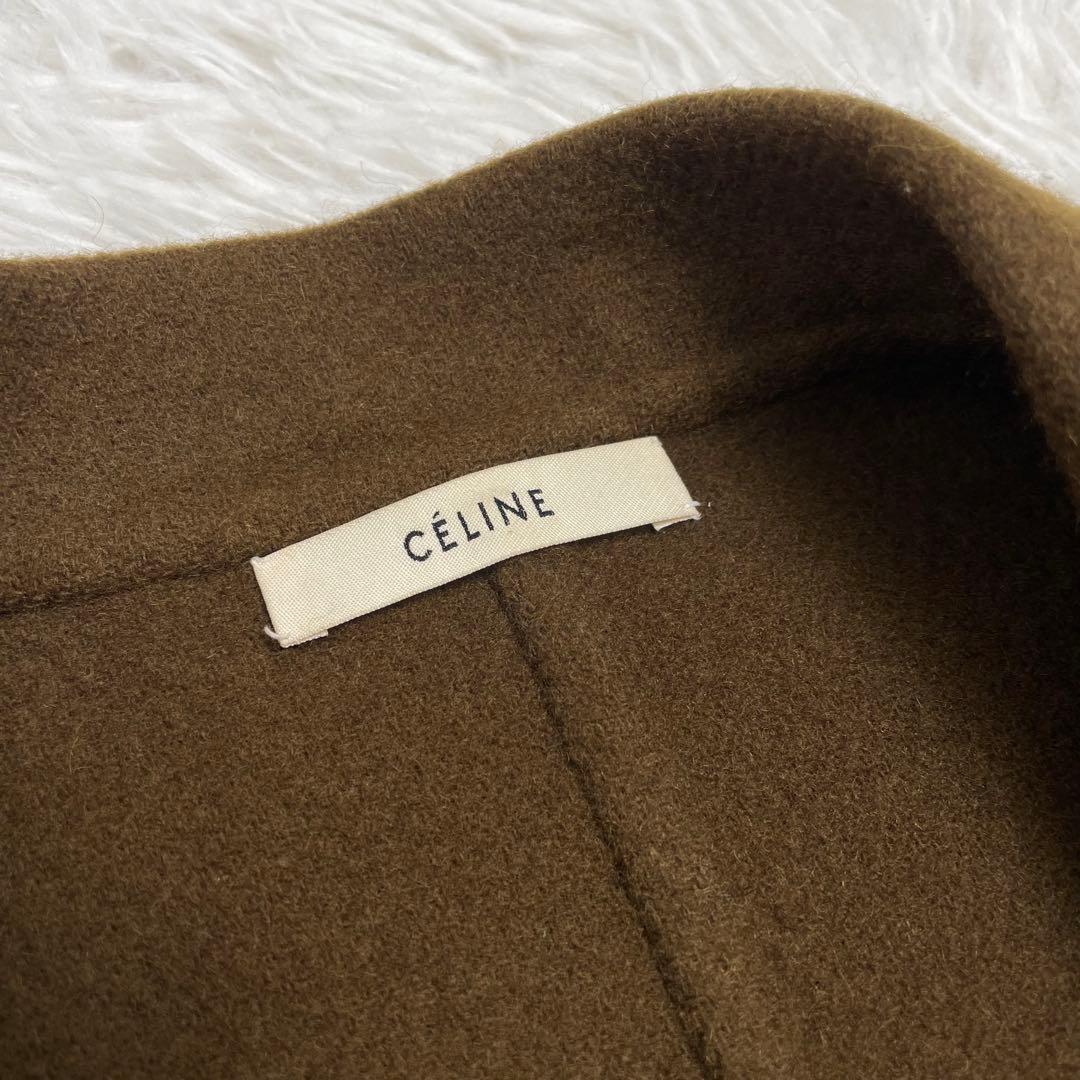 【カシミヤ100%】Celine エッグ クロンビー コート 34 フィービー期
