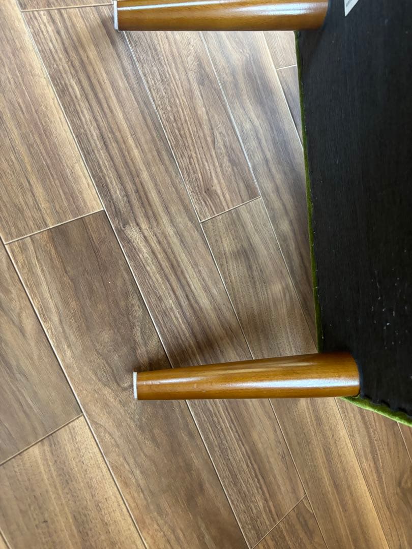 カリモク60 カフェチェア モケットグリーン