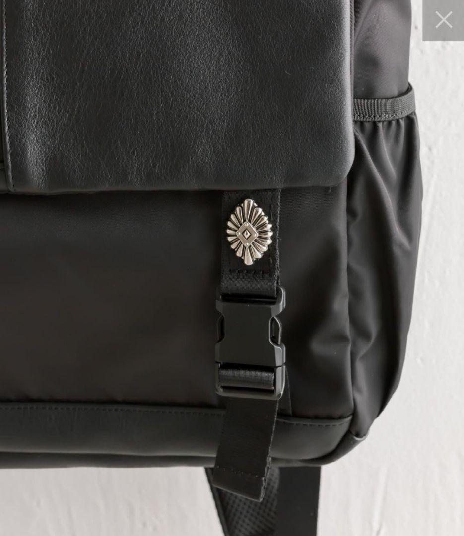 新品未使用【BURLAP OUTFITTER×ear】メタルパーツジップリュック