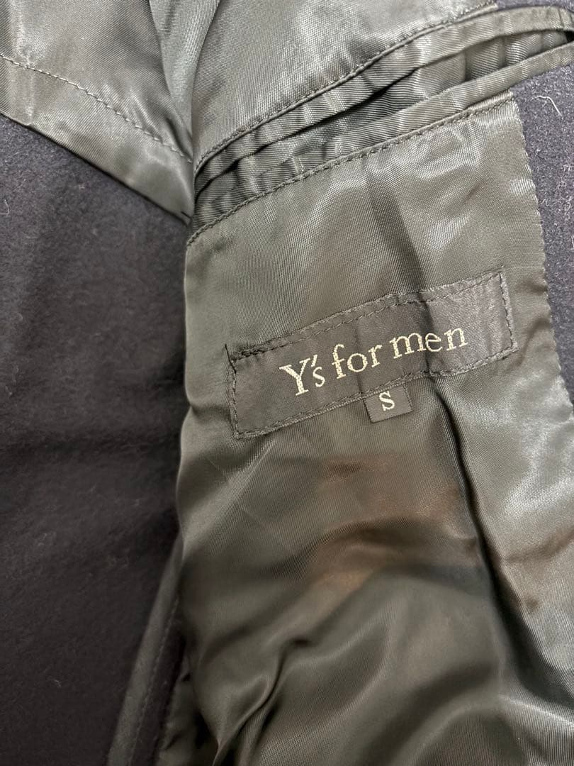 ヨウジヤマモト　メンズ　ロングコート　黒