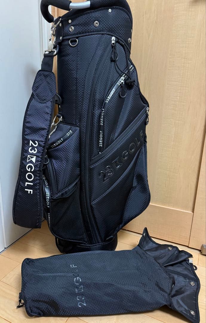 完売★23区★キャディバッグ★ゴルフ★ゴルフバッグ★レア★23区GOLF★黒