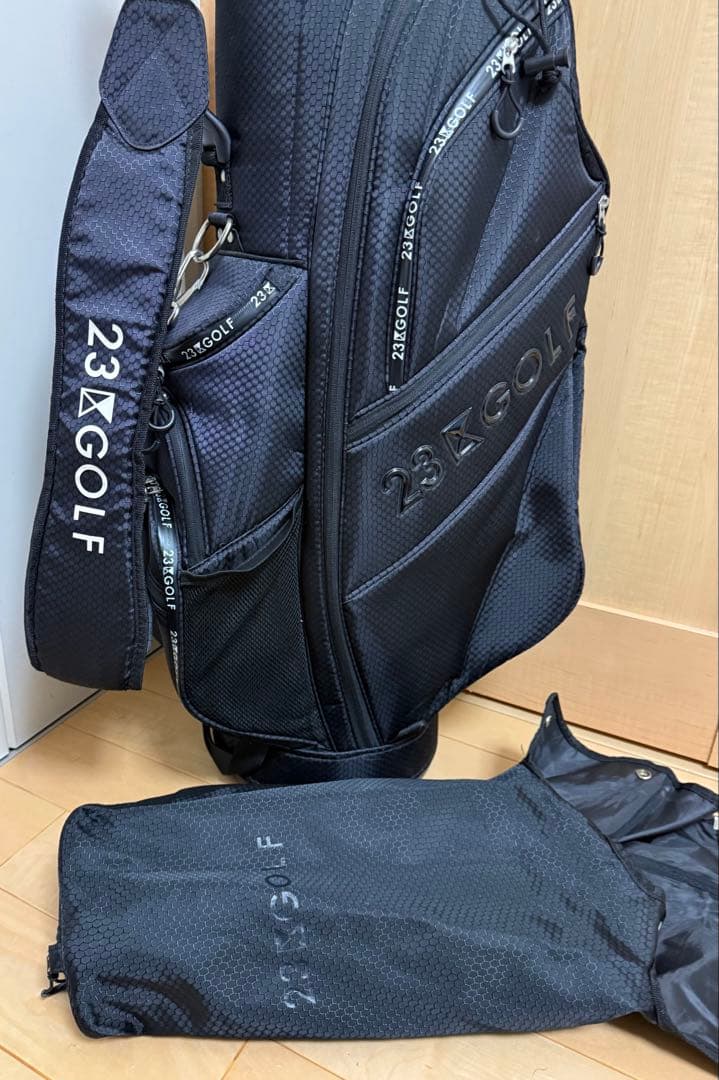 完売★23区★キャディバッグ★ゴルフ★ゴルフバッグ★レア★23区GOLF★黒