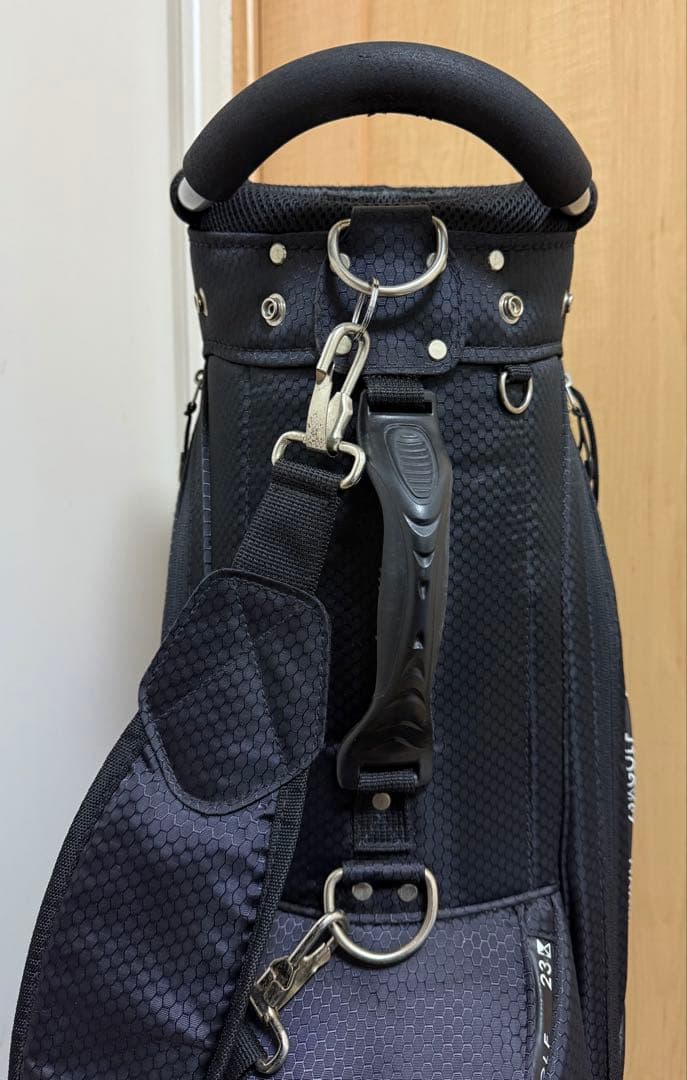 完売★23区★キャディバッグ★ゴルフ★ゴルフバッグ★レア★23区GOLF★黒