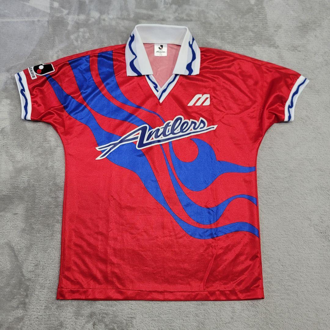 鹿島アントラーズ 94-95 ユニフォーム L レッド Jリーグ ジーコ レア