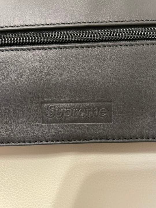 supreme 19ssレザーウエスト/ショルダーバッグ