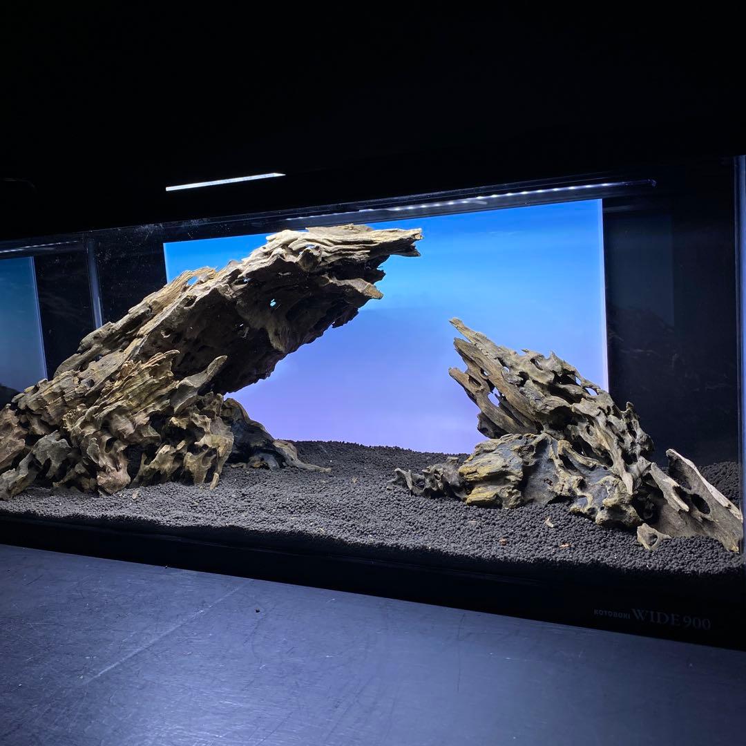 MMW-6429 マシンガンウッドレイアウトセット 90cm水槽用 流木 - メルカリ