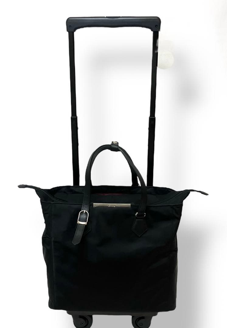 ✨美品✨送料無料 車輪ストッパー付き スワニー キャリーバッグ フルーア