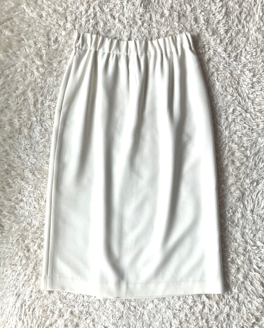 美品◯soeju タイトスカート ホワイト M