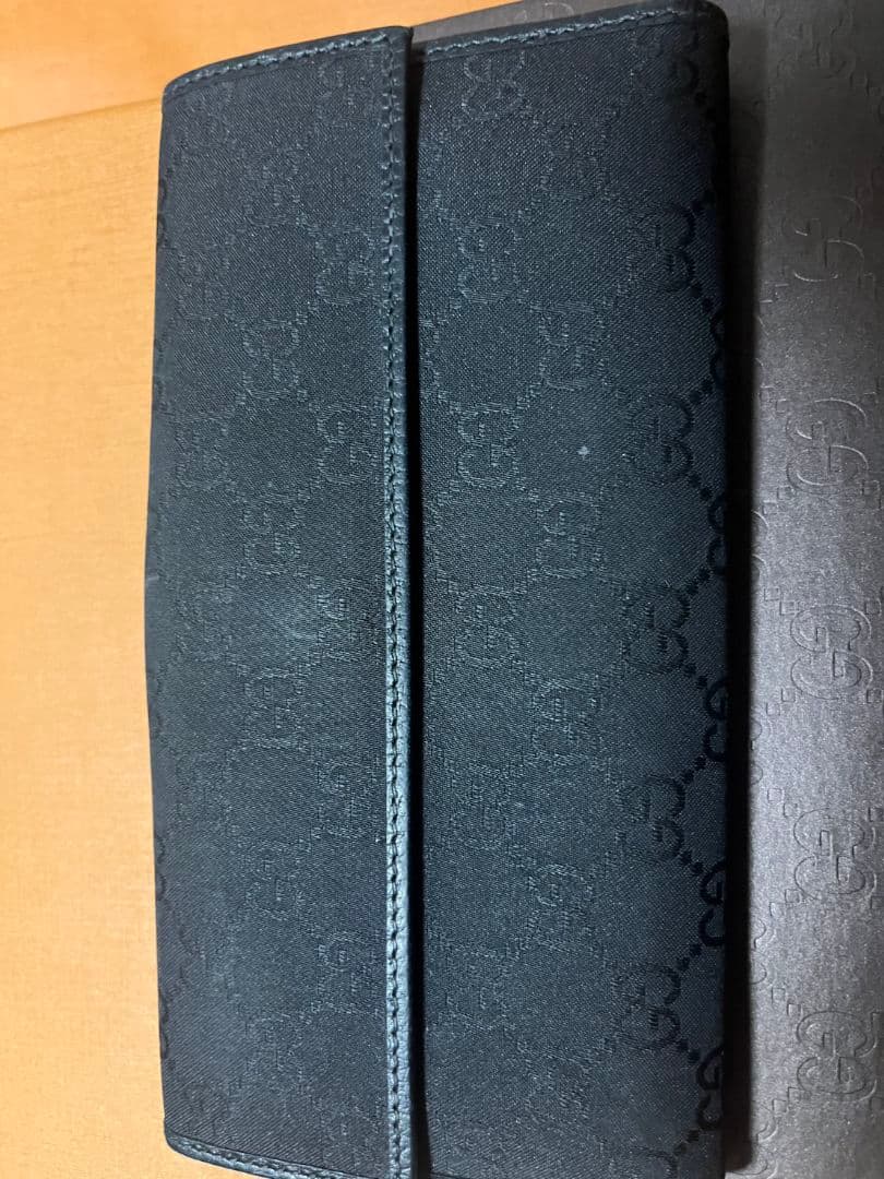 GUCCI ブラック 二つ折り財布セット割引有