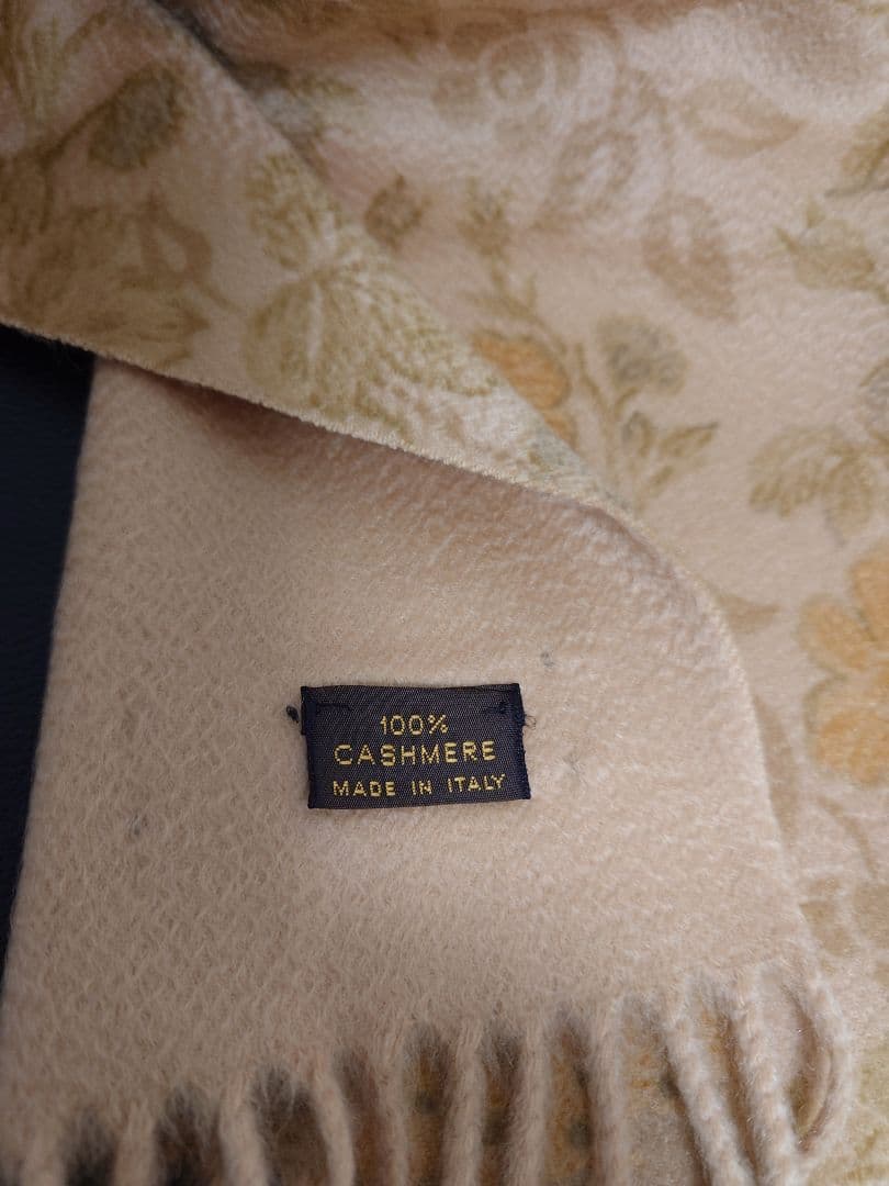 ロロ ピアーナ　Loro Piana　ストール　マフラー　オペラ　ボタニカル