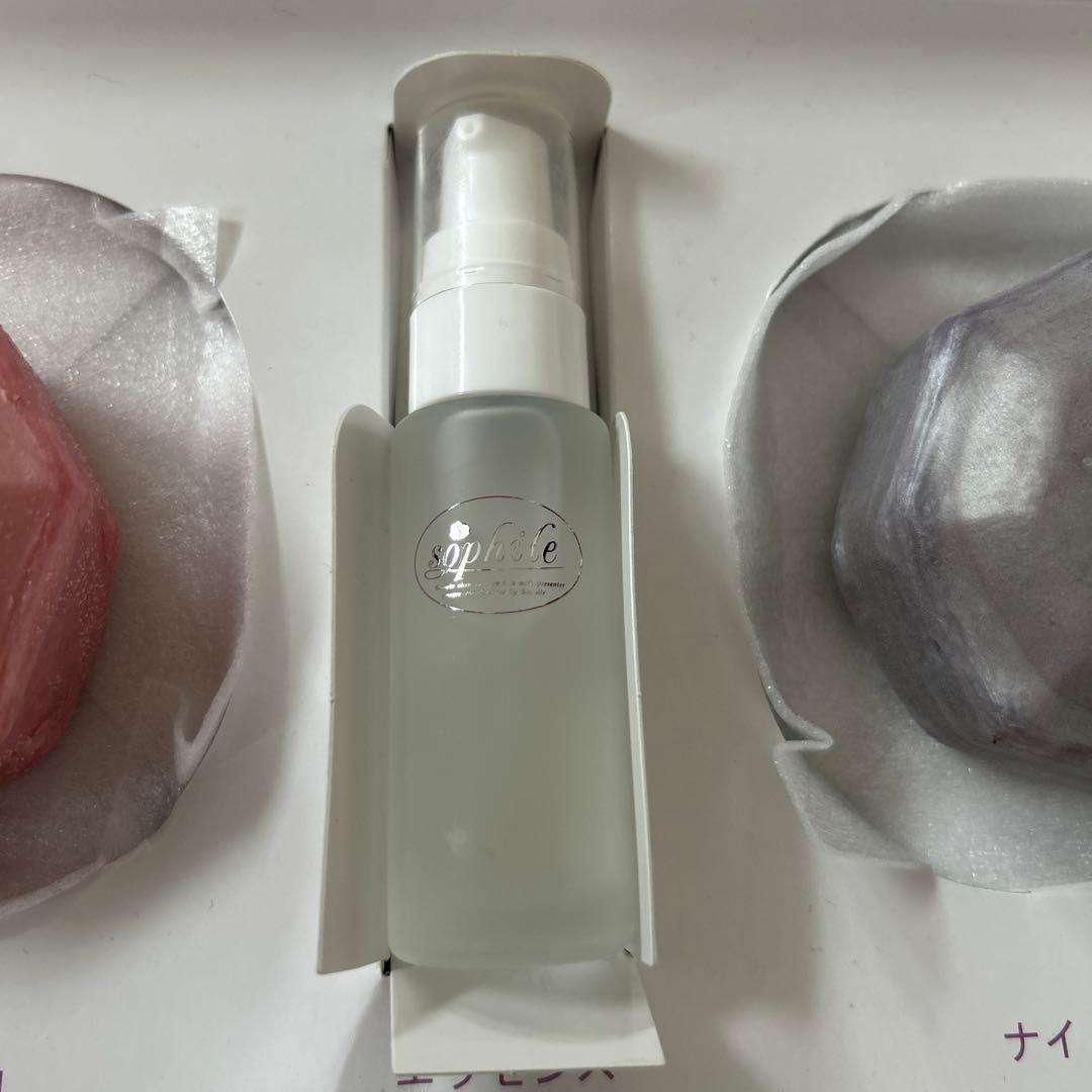 ソフィール化粧品　モーニングソープ　ナイトソープ　SODエッセンス