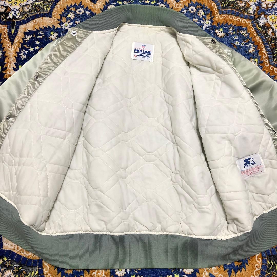 レイダース　raiders スタジャン　ナイロンジャケット　USA製