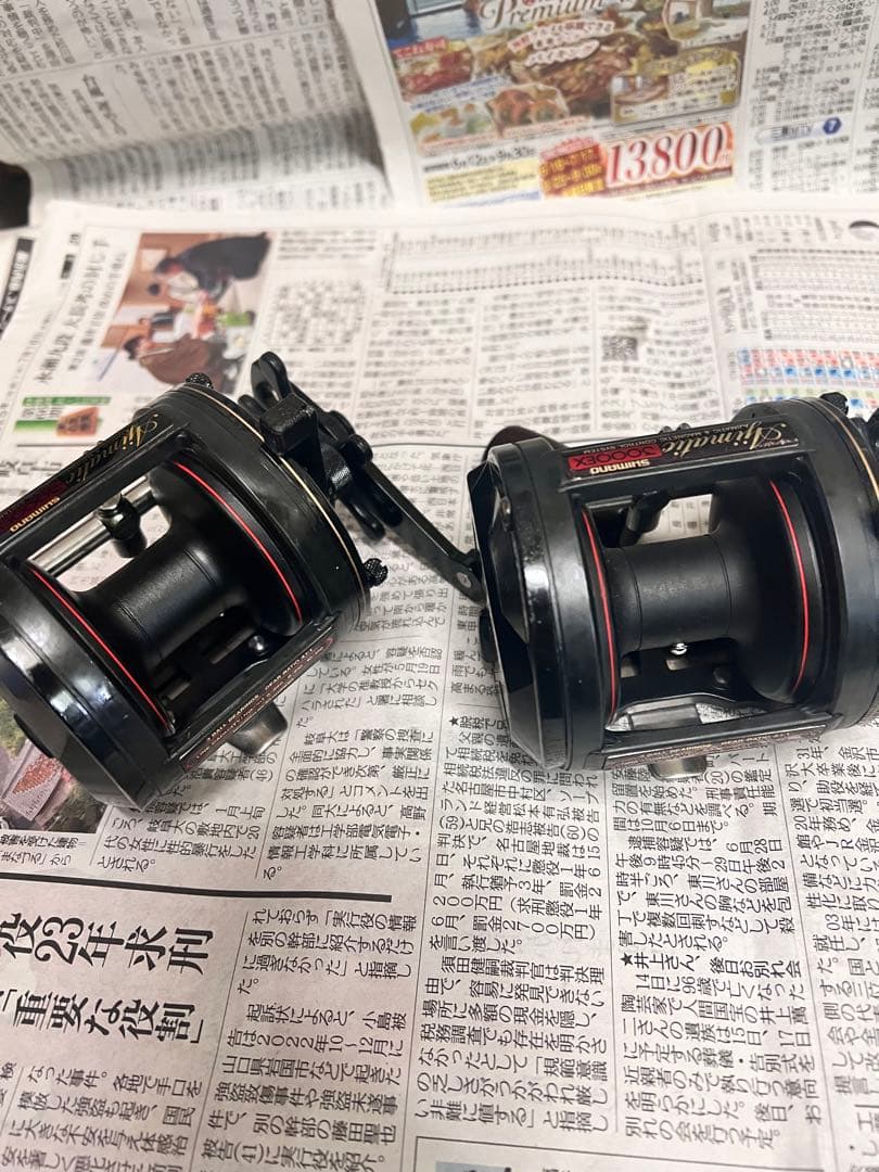 シマノ　アジマチック　Ajimatic　3000EX 2個セット 美品 石鯛