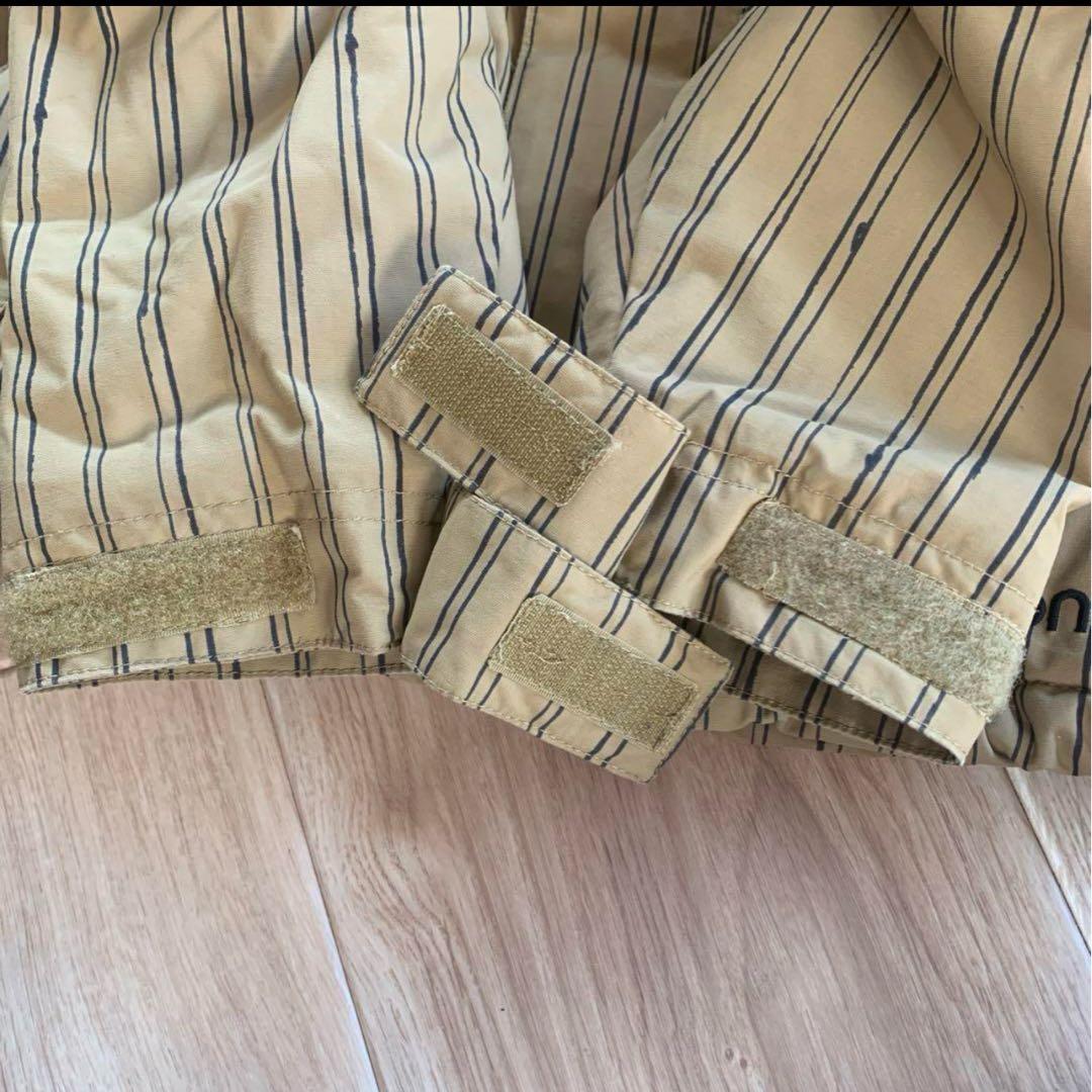 美品　Burton キッズ　スノーボード　ウェア 110 バートン　ストライプ