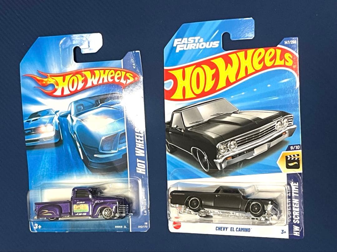 ホットウィール 2台セット（La Troca 、CHEVY EL CAMINO） - メルカリ