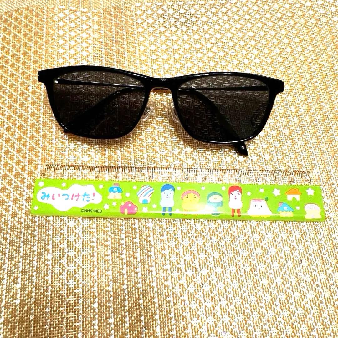 ブラックウェリントン型 メガネセット