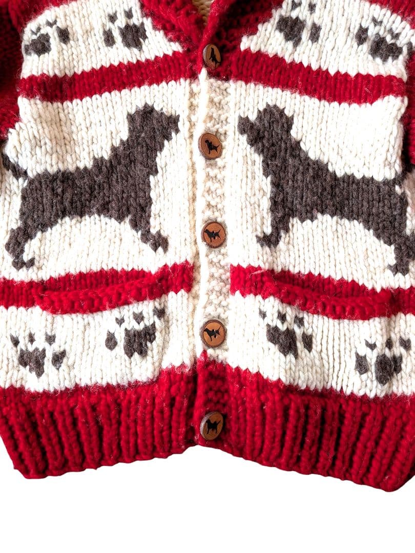 ラブラドールレトリバー カウチンセーター MADE IN 