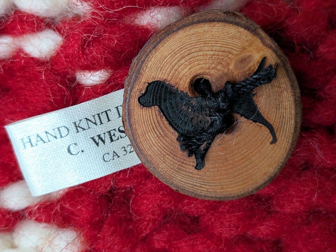 ラブラドールレトリバー カウチンセーター MADE IN 