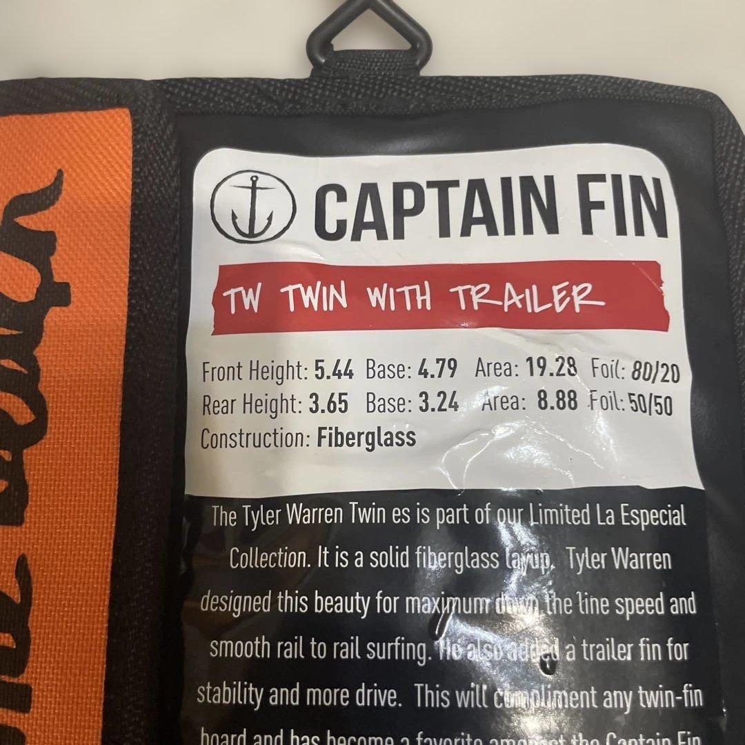 CAPTAIN FIN キャプテンフィン　タイラーウォーレン　ツインスタビ