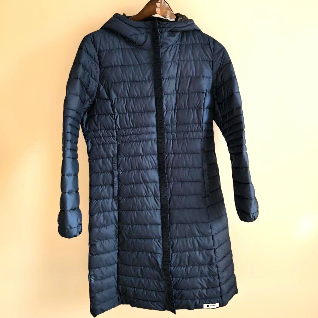 ミズノ フード付き ネイビー ダウンジャケット Lサイズの通販はau PAY