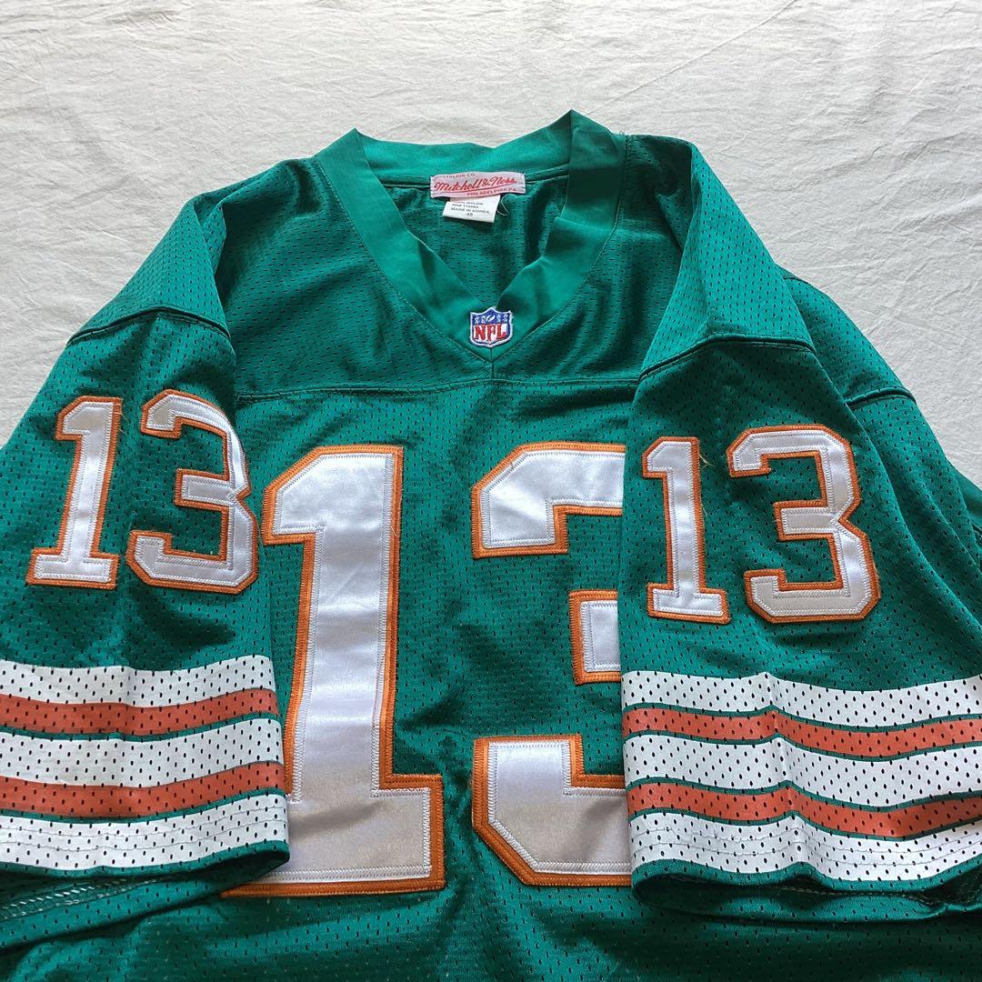 専用ミッチェルアンドネス ドルフィンズ ダン•マリーノ ゲームシャツ 48 美品