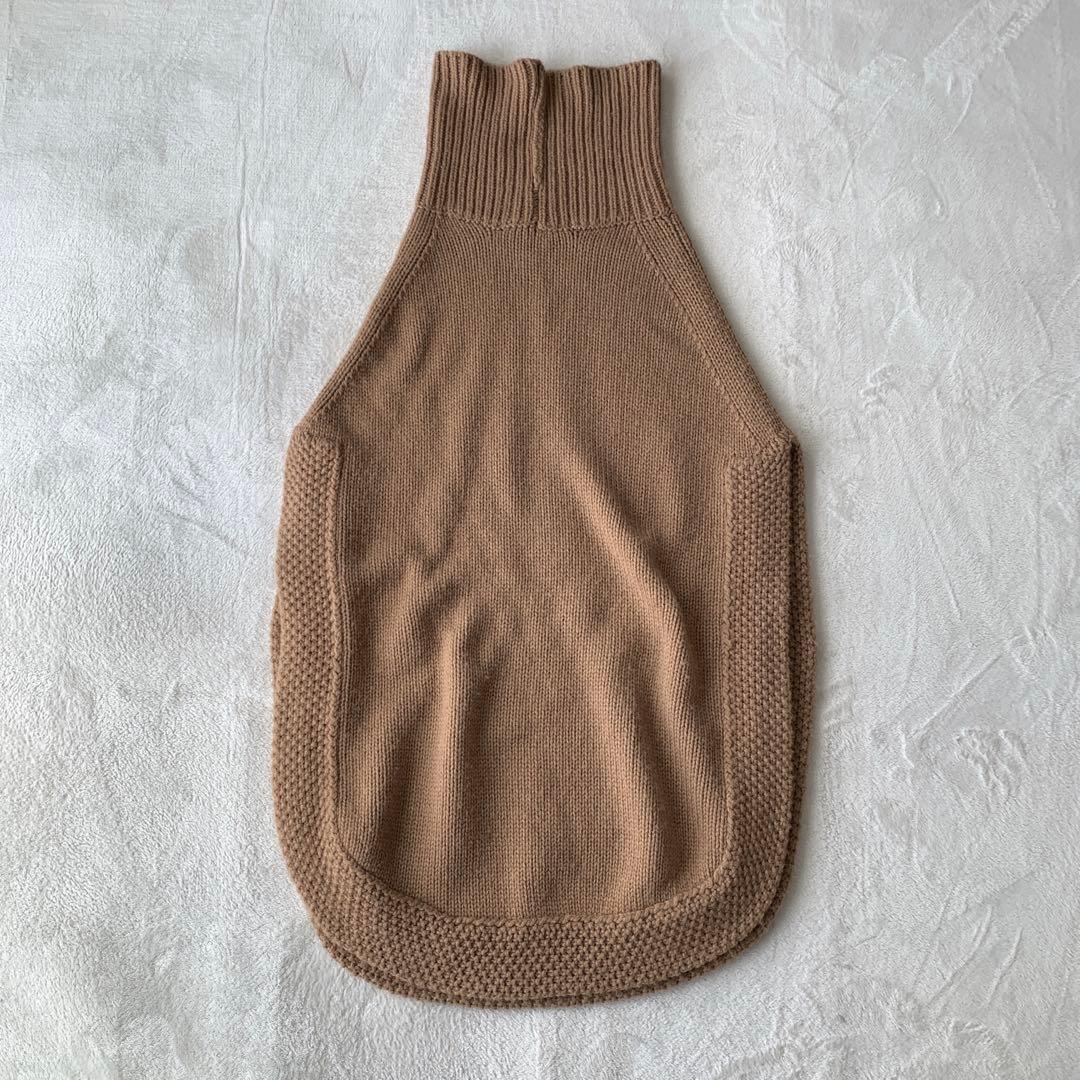 【美品】 GUCCI タートルネック ニット ポンチョ ベスト GGロゴ ケープ