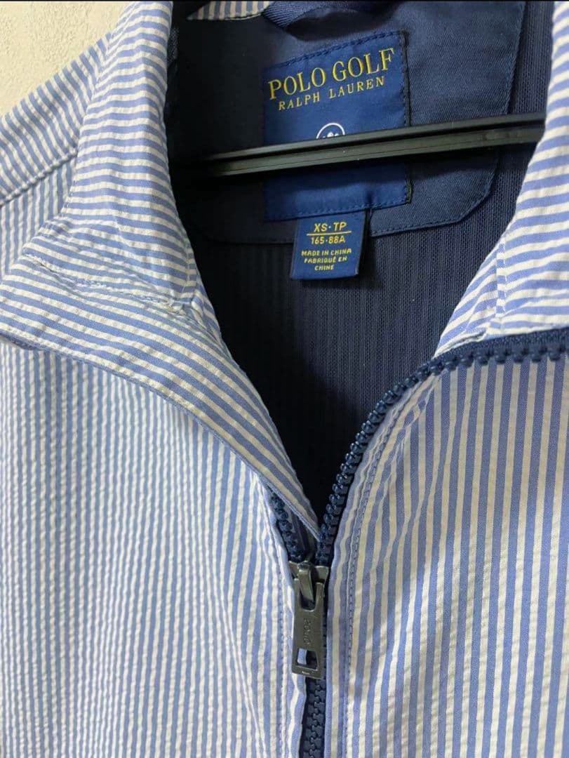 ポロ・ラルフ・ローレン POLO GOLF ストライプジャケット XS