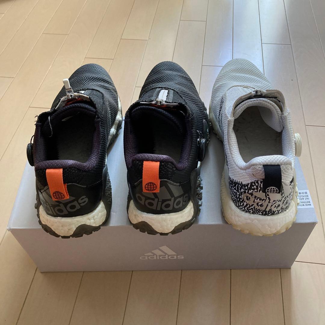 adidas コードカオス22 BOAタイプ26.5cm ホワイト＆ブラック