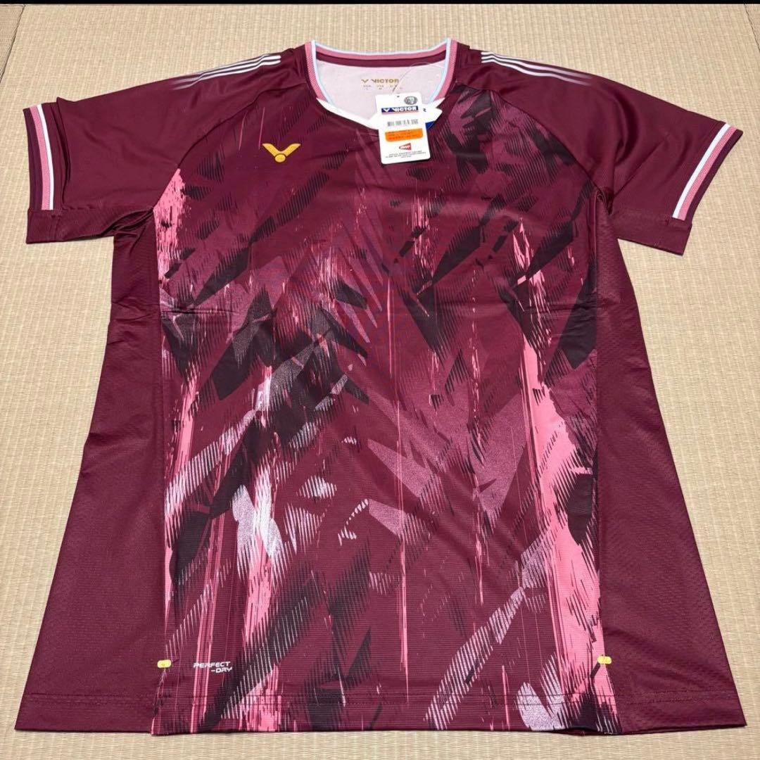 奈良岡功大モデル】victorゲームウェア Lサイズヨネックス バドミントン