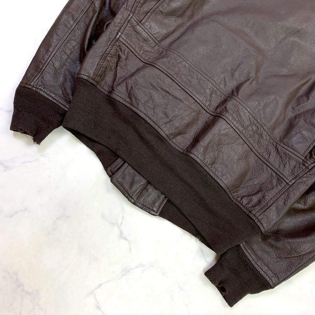 60s米軍実物★ G-1 レザージャケット ラルフエドワーズ社製 40　D526