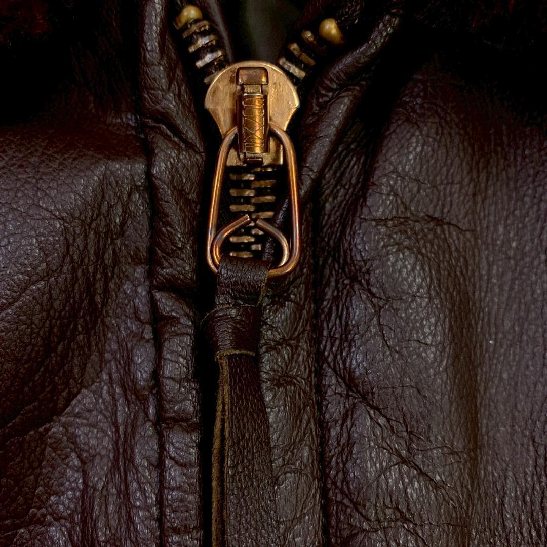 60s米軍実物★ G-1 レザージャケット ラルフエドワーズ社製 40　D526