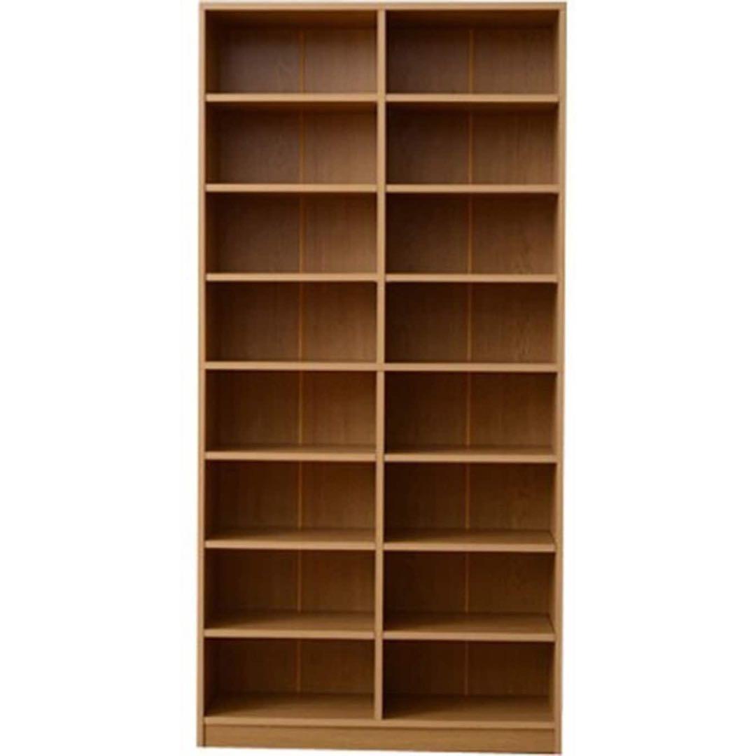 新品未使用箱不良　山善　本棚 オープンラック CPB-1890J(LBR)