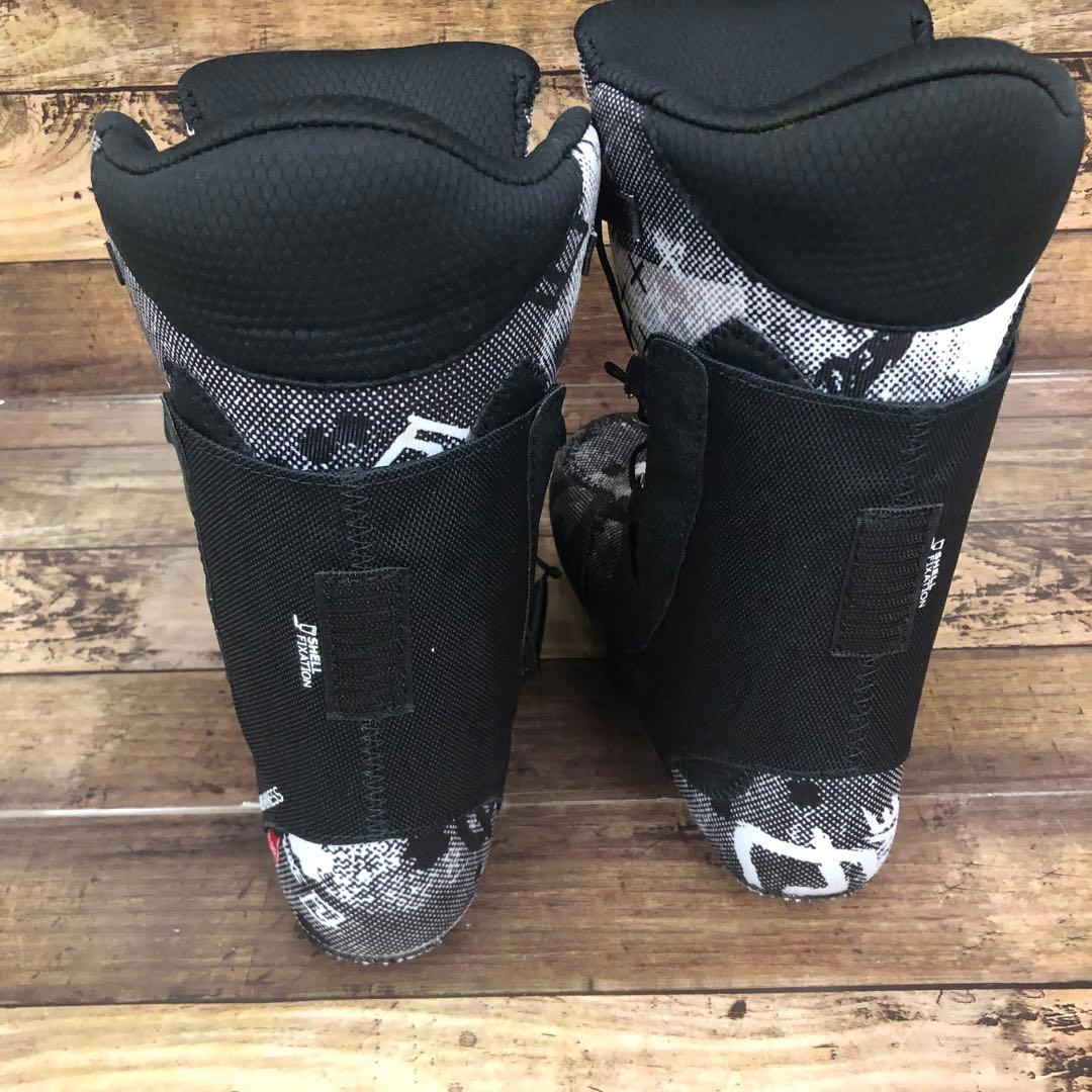 【美品】DEELUXE ID 5.2スノーボードブーツ ブラック 26.5cm