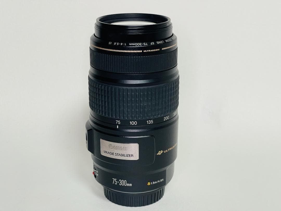 美品✨キャノン Canon EF 75-300mm F4-5.6 IS USM