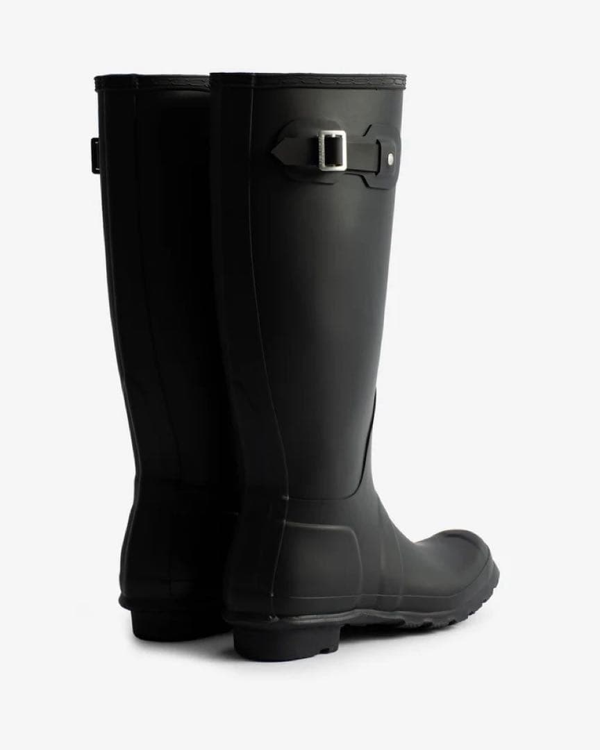 HUNTER ハンター オリジナル トール レイン ブーツ ブラック UK4