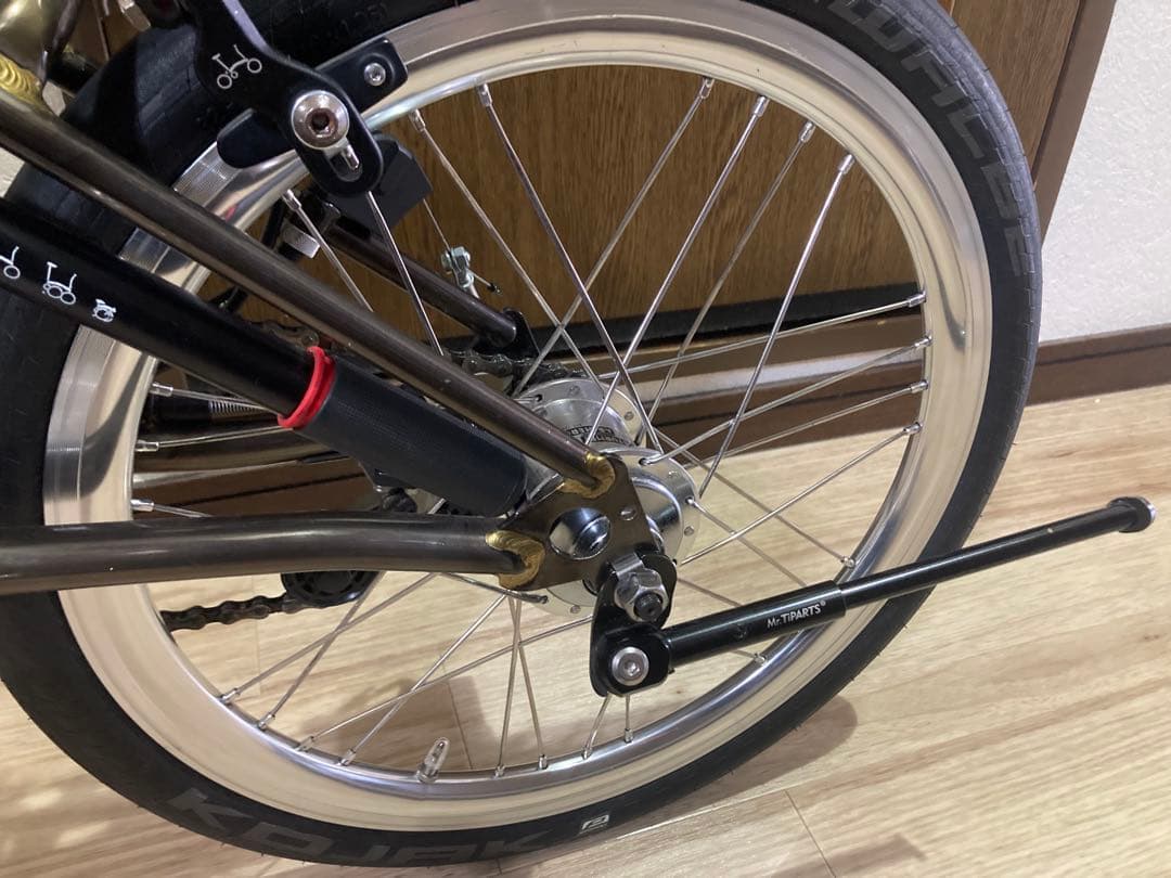 ブロンプトン　RAW 10速　カスタム