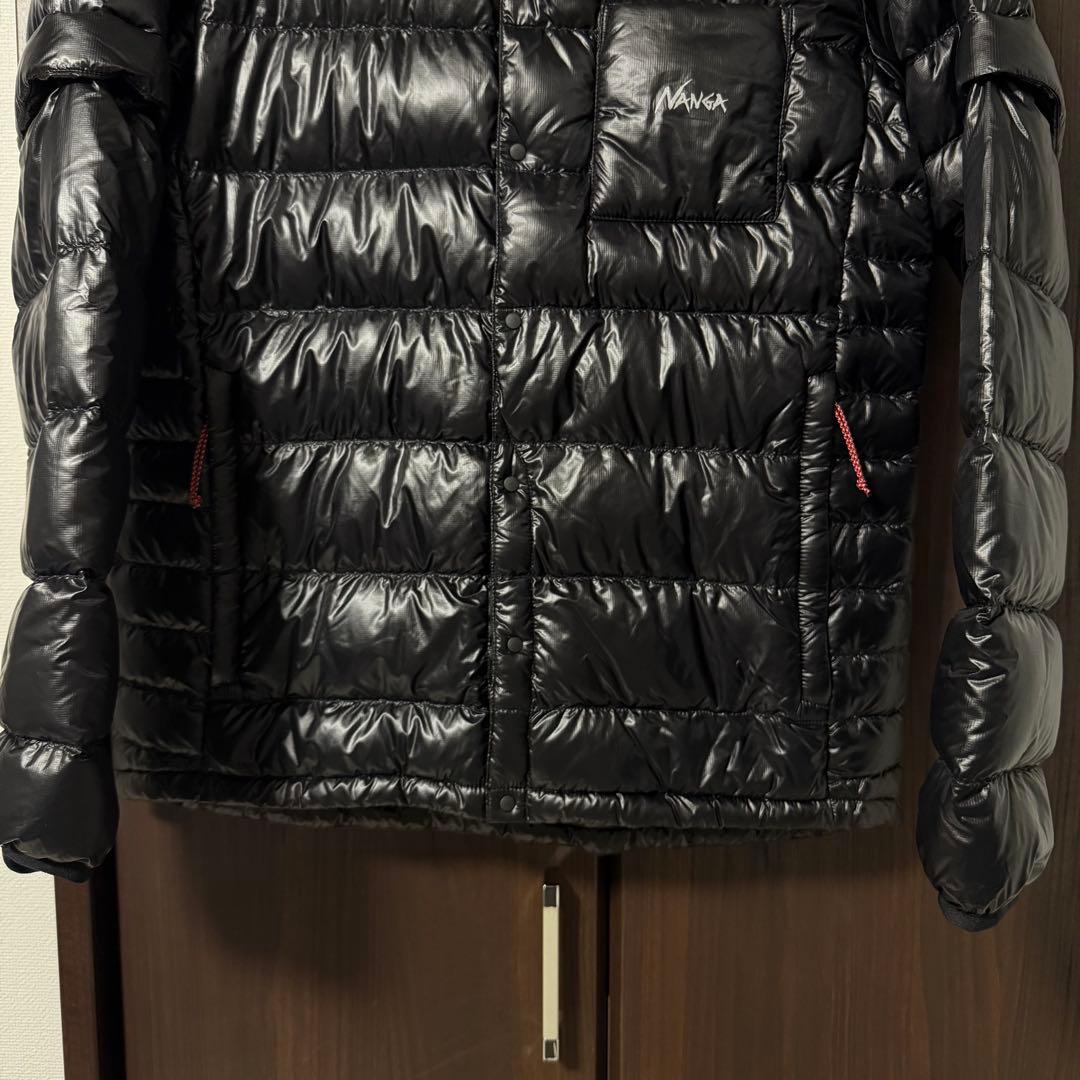 と*お様 美品　NANGAナンガ インナーダウンカーディガンデタッチャブルスリー