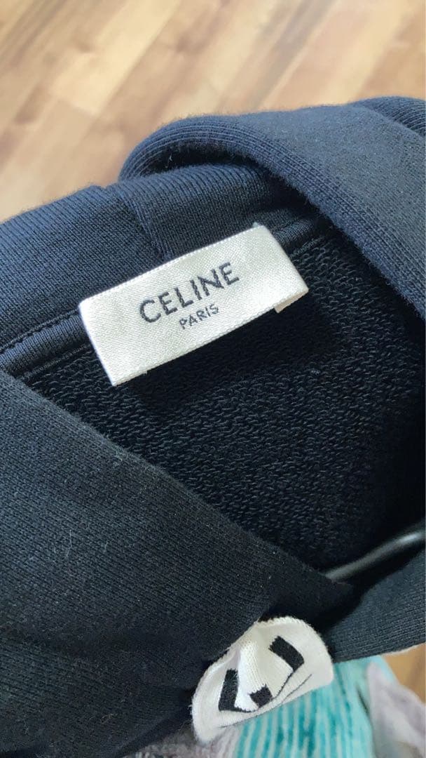 CELINE パーカー　フーディー　正規品