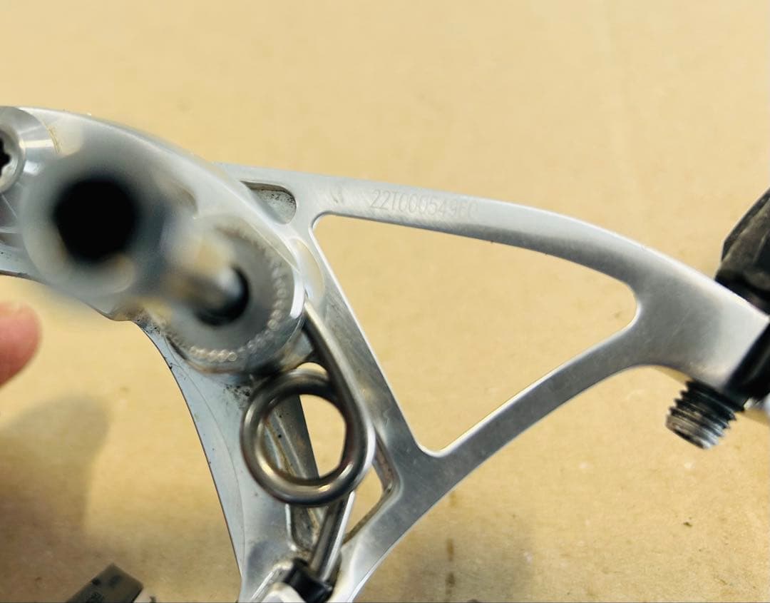 ★ スラム SRAM レッド Red キャリパーブレーキ 前後セット シルバー