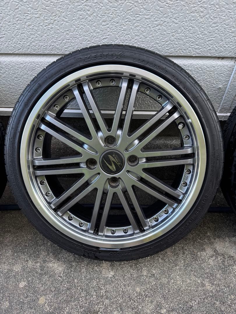 エスホールド エレノア 16インチ 5.5J PCD100 4H 4本セット