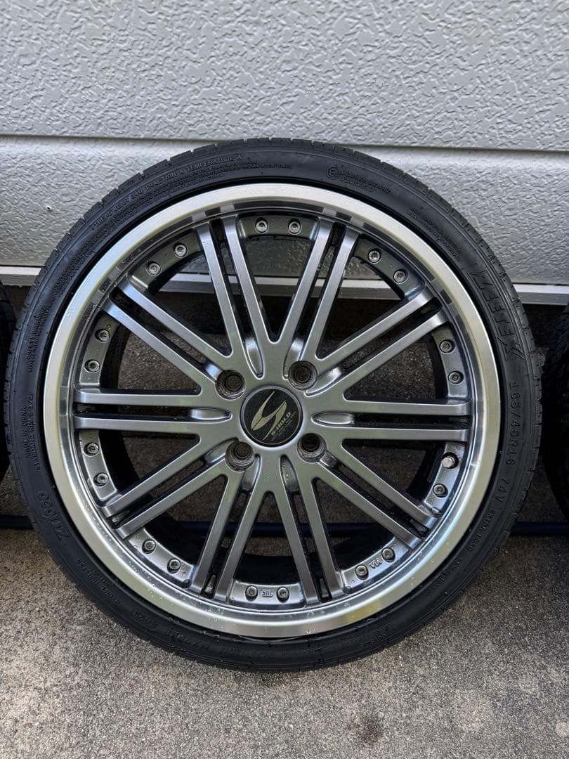 エスホールド エレノア 16インチ 5.5J PCD100 4H 4本セット