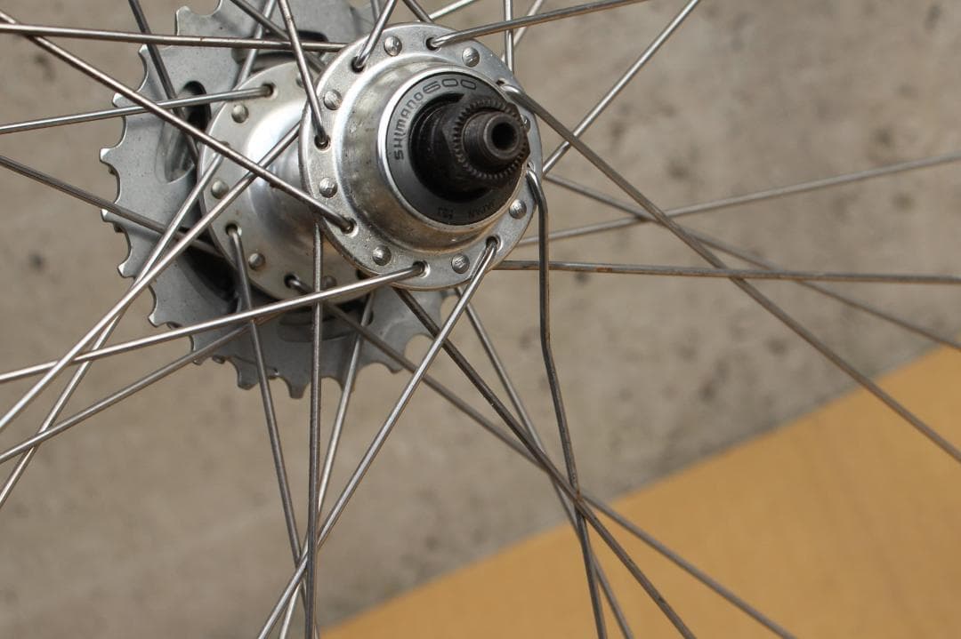 MAVIC♪GP4♪シマノ600ハブ♪105スプロケ♪8S♪若干難有♪予備などに