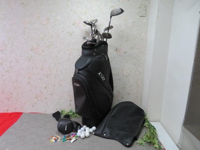 K*H様 （22FF2972）メンズ　ゴルフクラブまとめて12本　バッグ付き　右