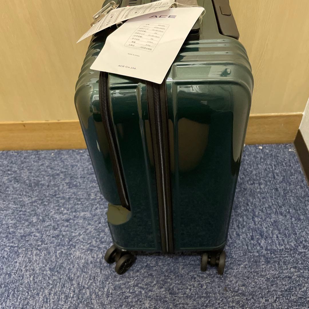 エース] スーツケース クレスタ 機内持込可 34L 3.1kg 2~3泊