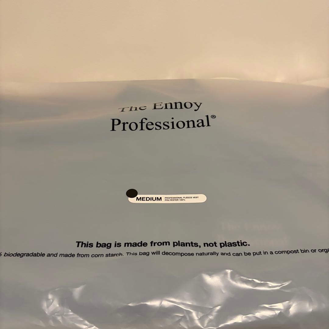 ennoy PROFESSIONAL FLEECE VEST ブラック M