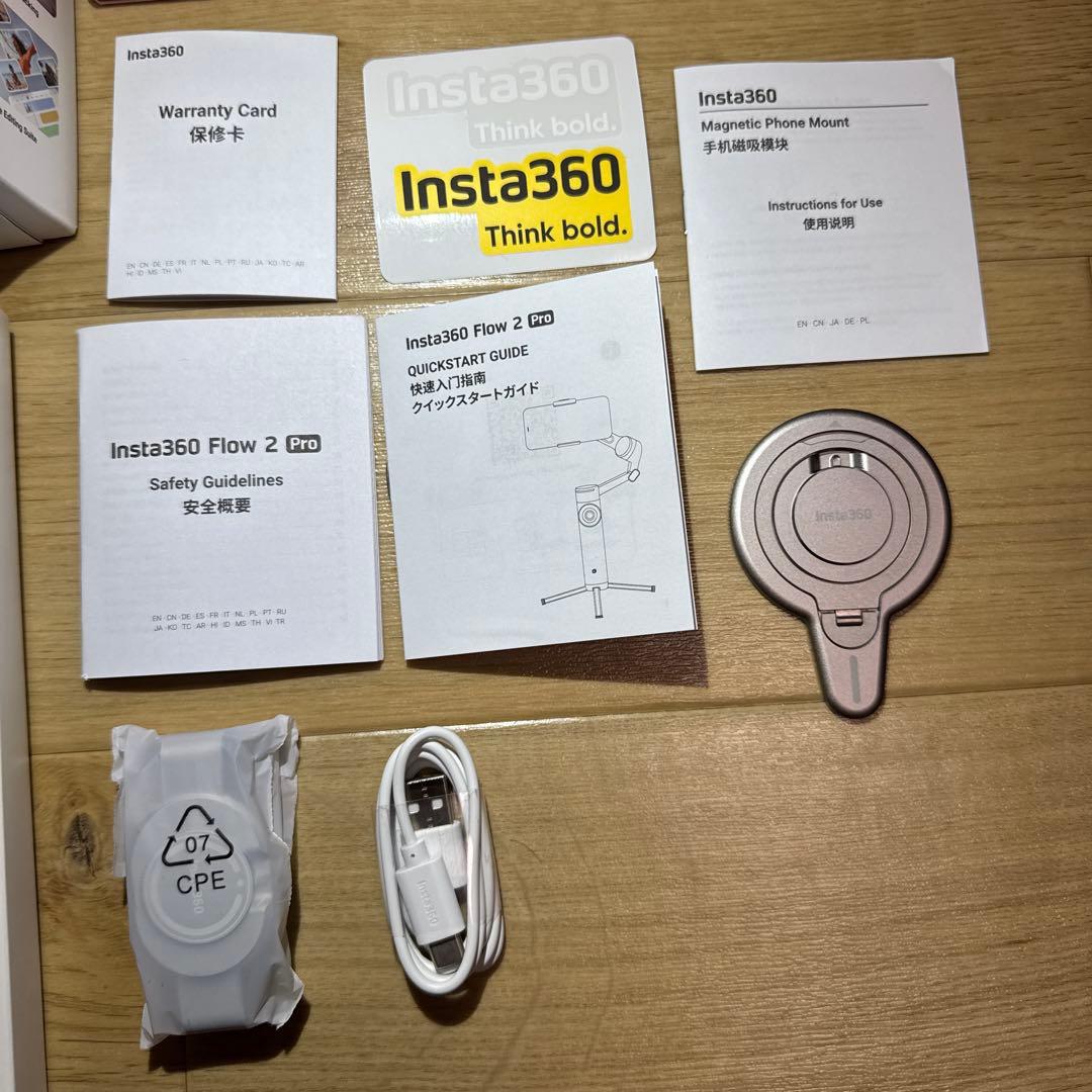 Insta360 Flow 2 Pro + 磁気スマートフォンマウント