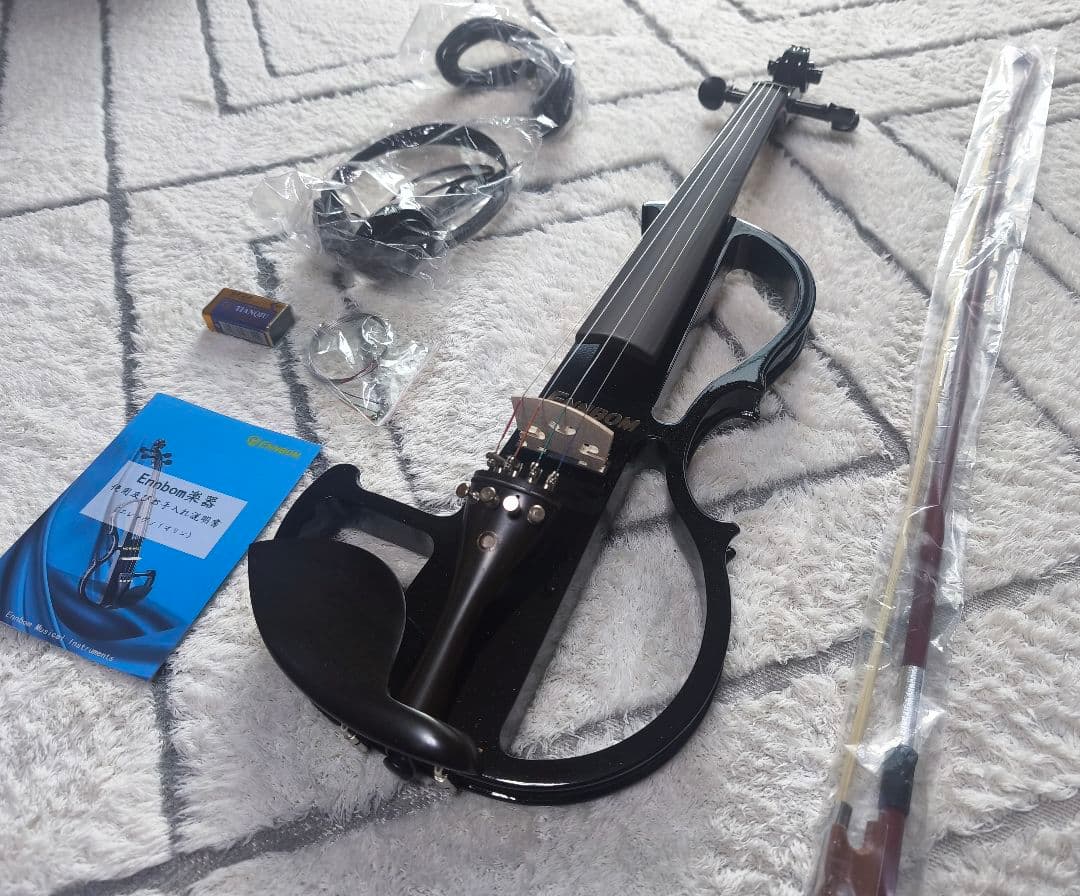 サイレントバイオリン ブラック 4弦